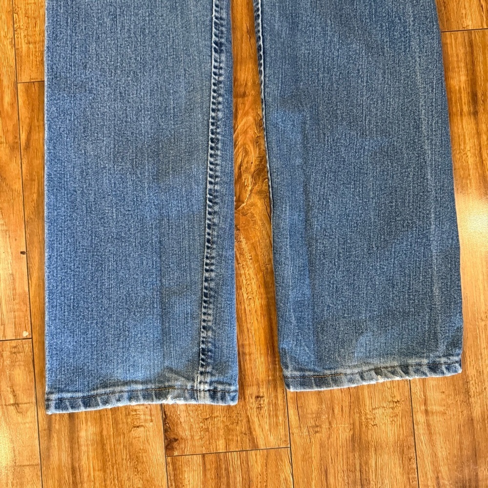 WRANGLER Men’s Blue Cowboy Bootcut Jeans Size 30x36 - Picture 11 of 12